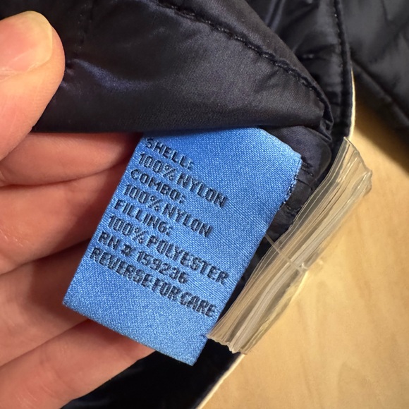 J. McLaughlin Eva Puffer Jacket in Dark Navy Size Large - Picture 10 of 11